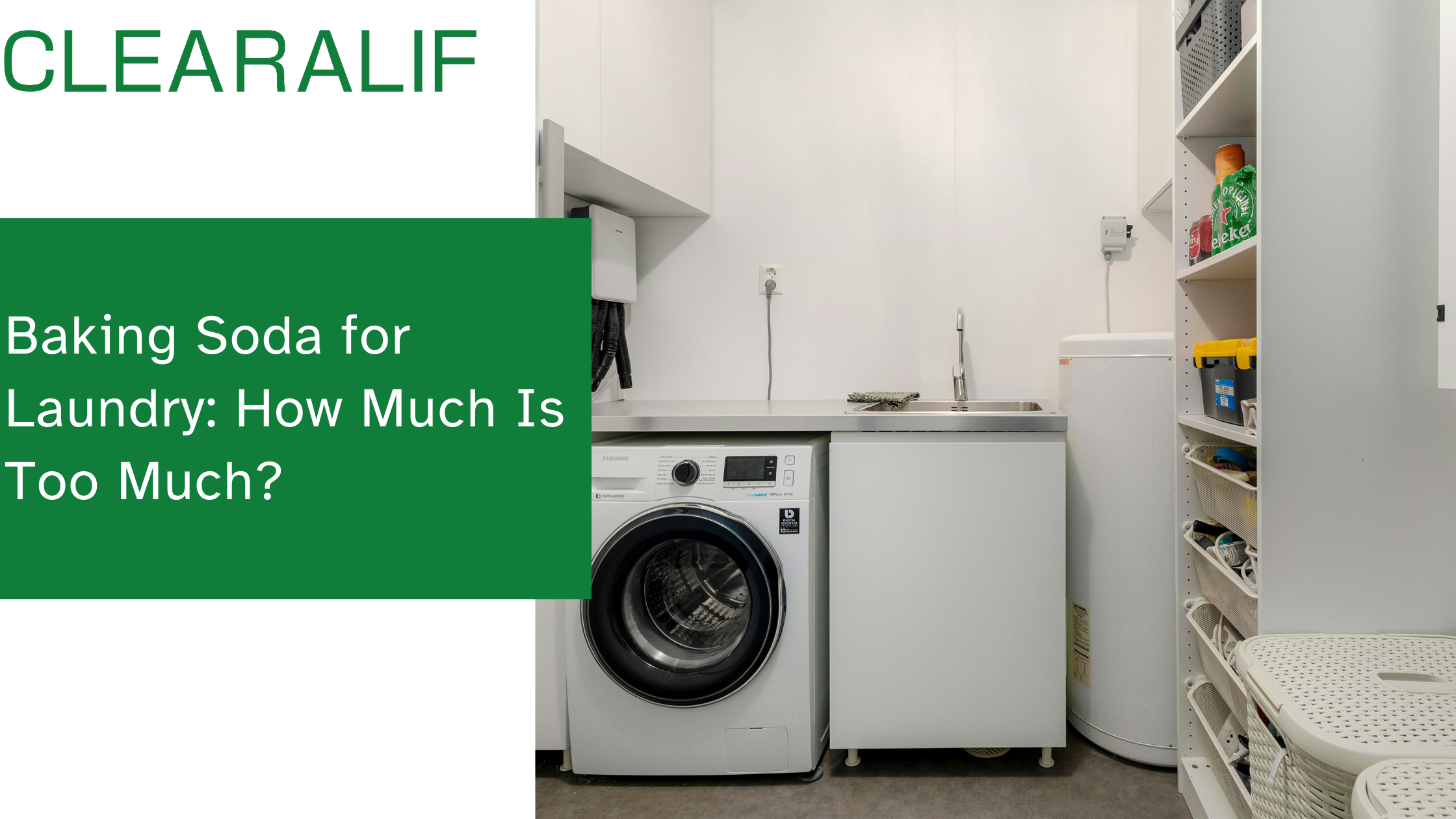 modern laundry room