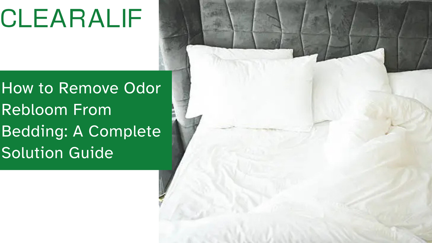 resh, clean white bedding on a neatly made bed