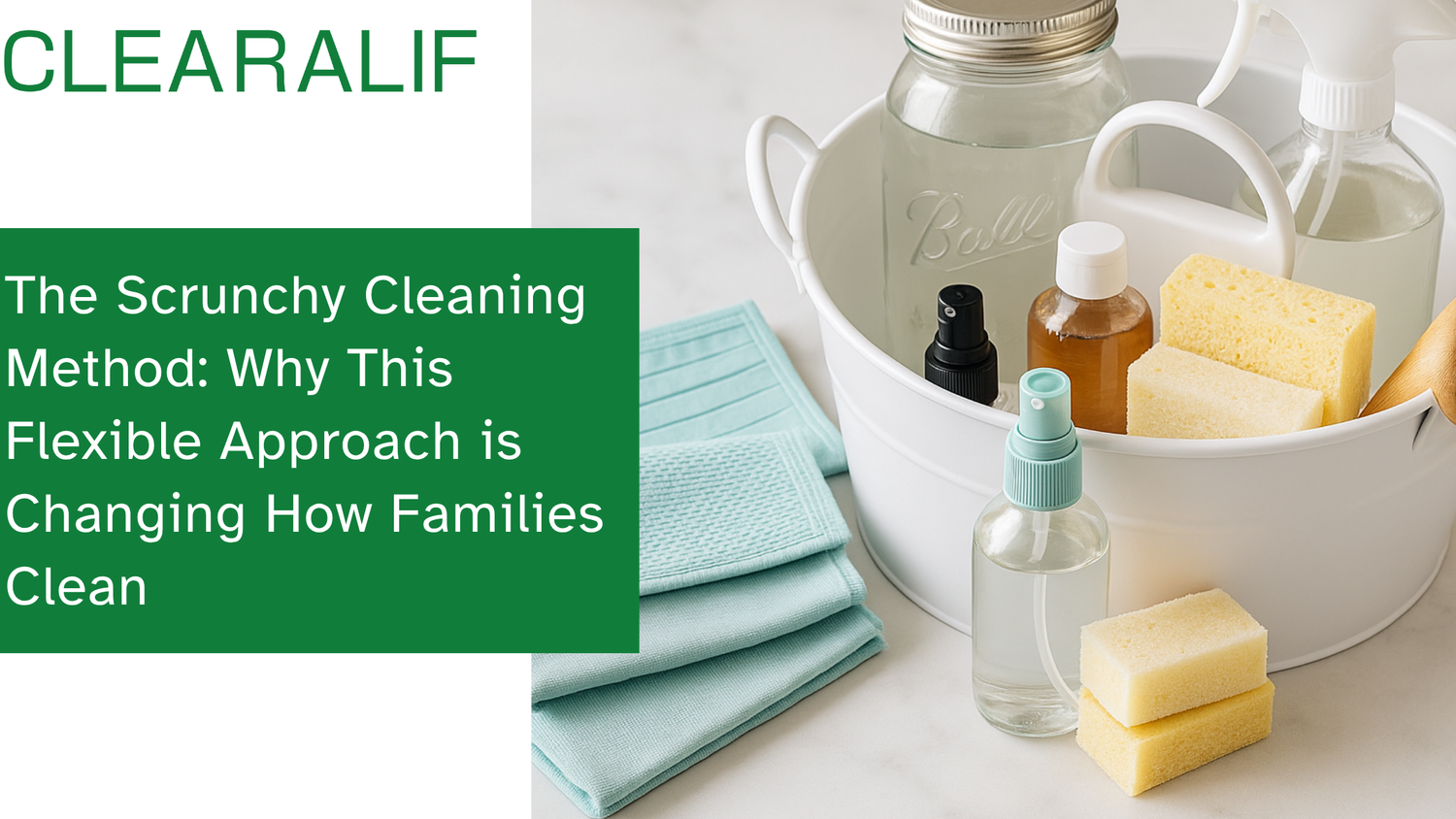 Scrunchy Cleaning Method