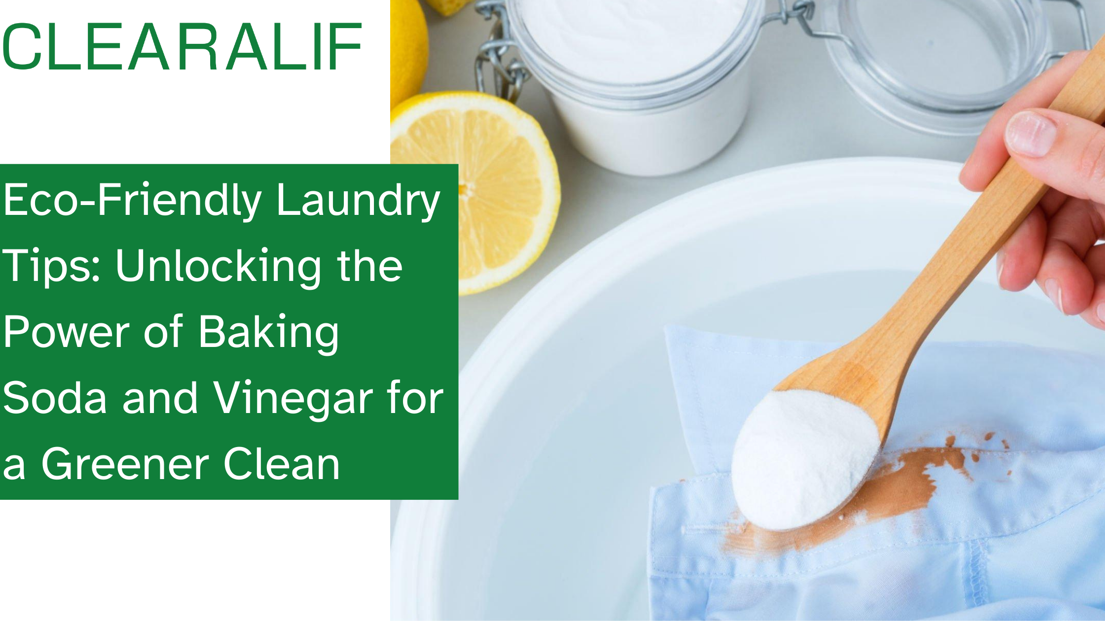 Eco-Friendly Laundry Tips: Unlocking the Power of Baking Soda and Vinegar for a Greener Clean
