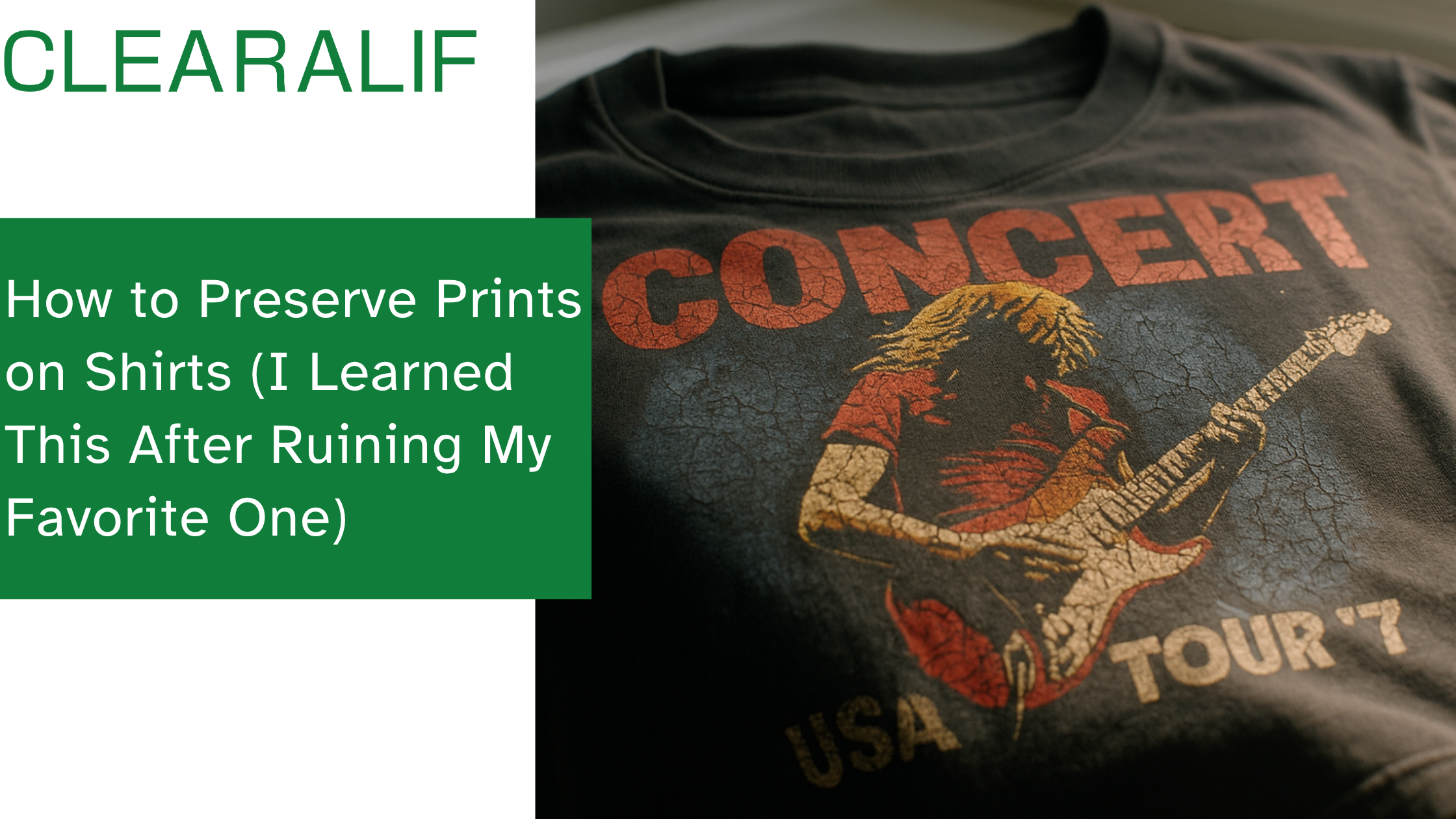 How to Preserve Prints on Shirts (I Learned This After Ruining My Favorite One)