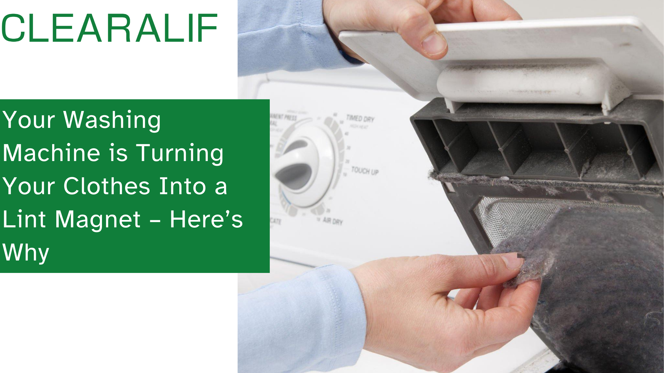 Your Washing Machine is Turning Your Clothes Into a Lint Magnet – Here’s Why