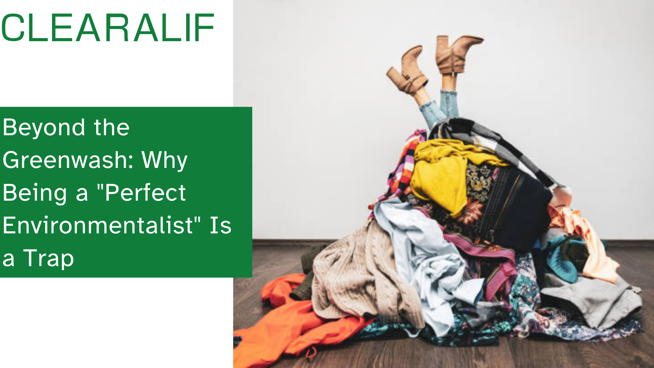 A collection of reusable tote bags piled up near a front door — a symbol of eco anxiety and the pressure of "perfect" sustainable living that many Americans experience daily.