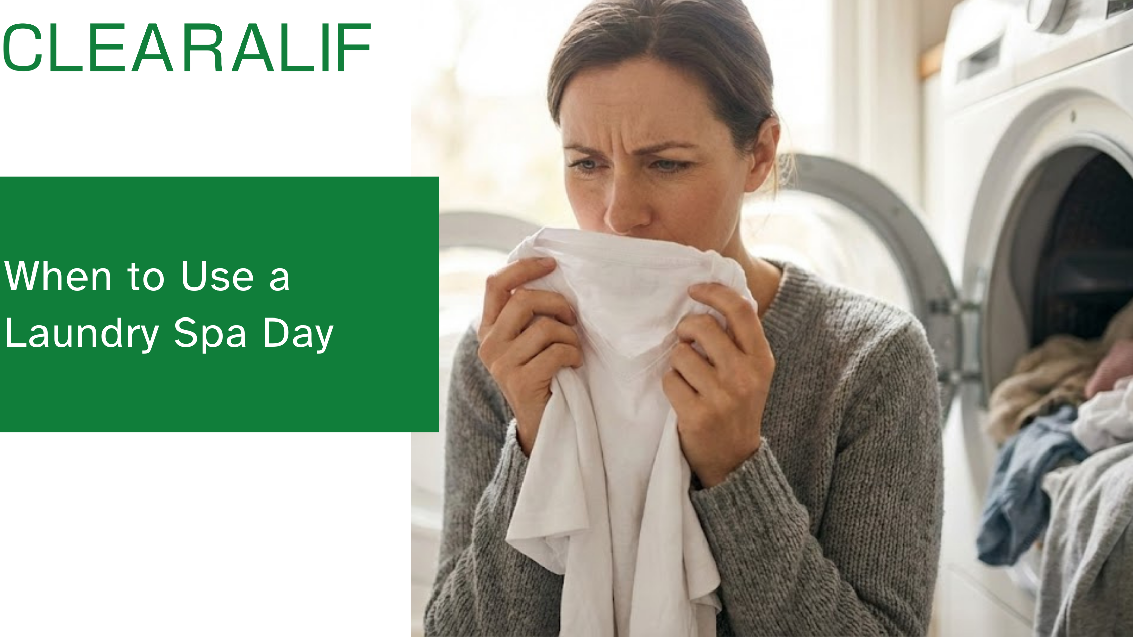 When to Use a Laundry Spa Day