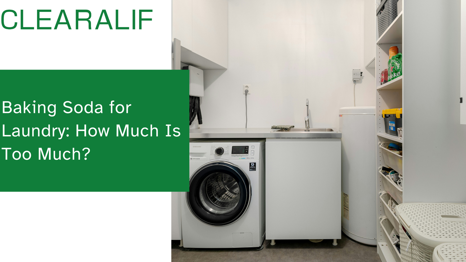 modern laundry room