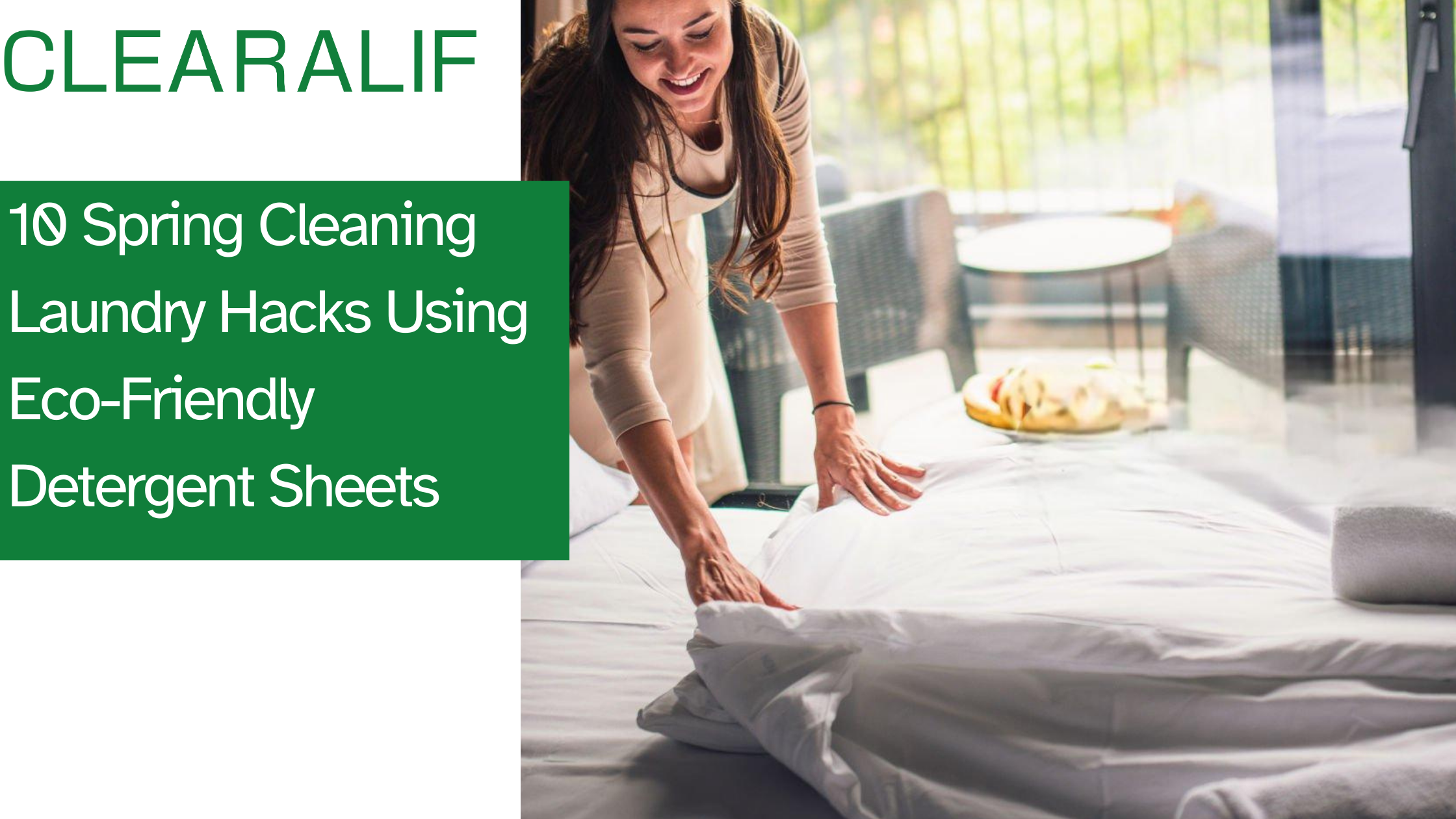 10 Spring Cleaning Laundry Hacks Using Eco-Friendly Detergent Sheets
