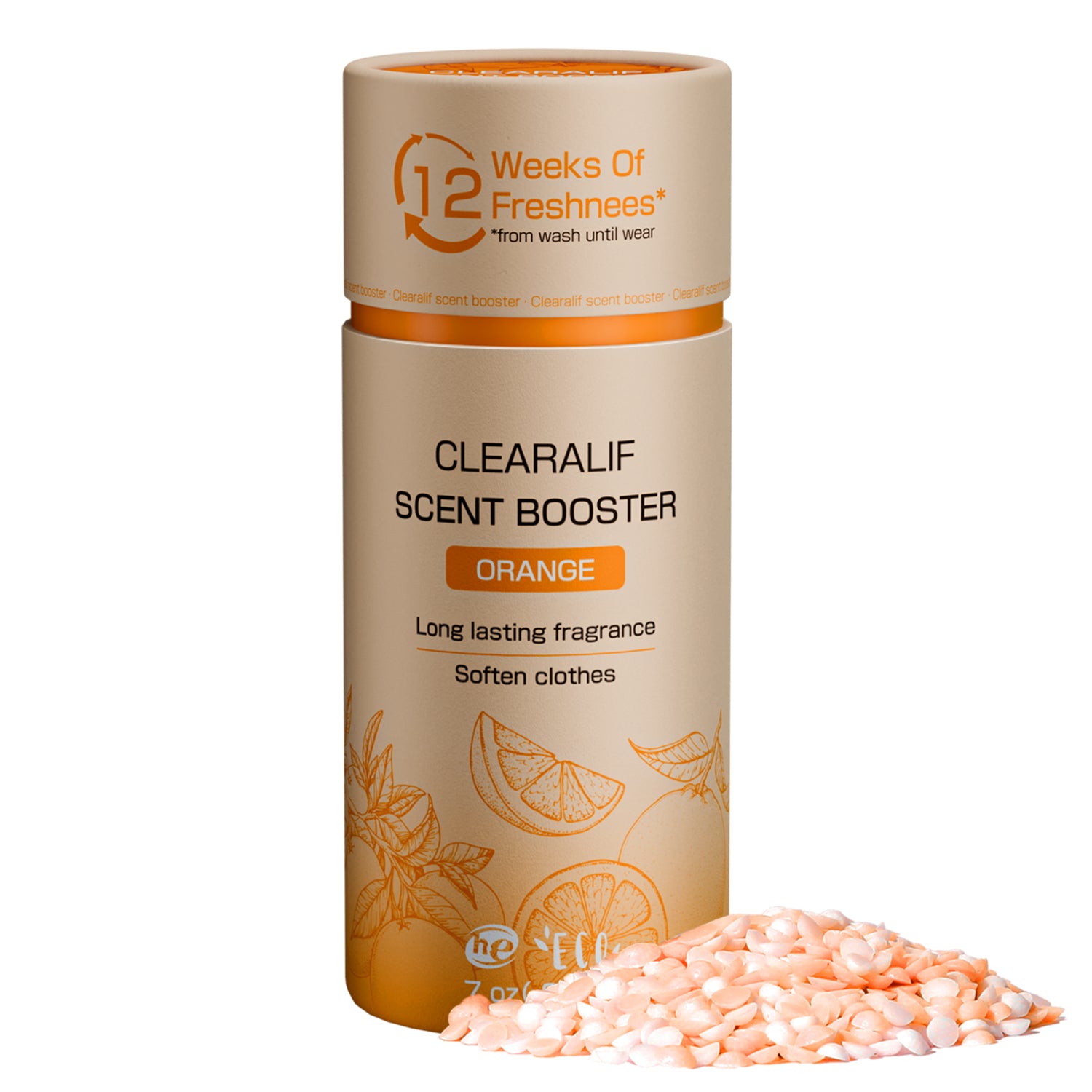 Zesty Citrus Burst – Clearalif Orange Laundry Beads