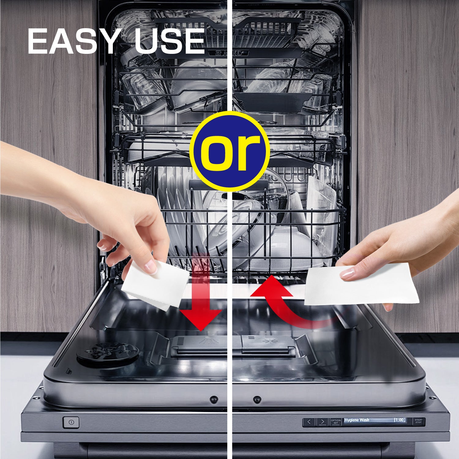 CLEARALIF Dishwashing Sheets, 160 loads, Lemon Scent