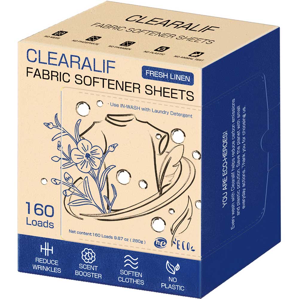 Laundry Softener Sheets, Unscented