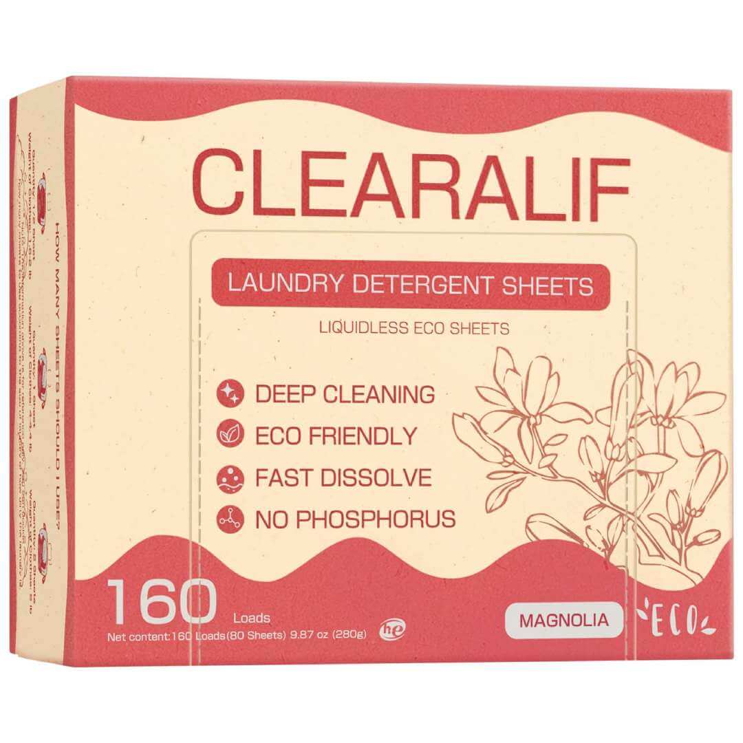 CLEARALIF Laundry Detergent Sheets Magnolia