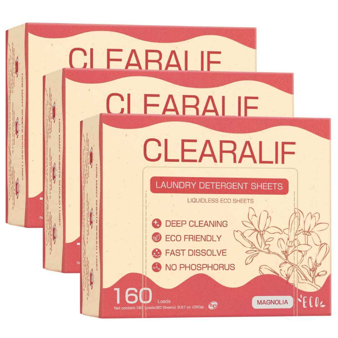 CLEARALIF Laundry Detergent Sheets Magnolia